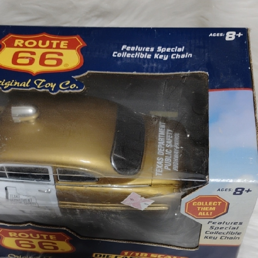 1949 Mercury Texas Highway Patrol Route 66 Die Cast Collectible Car - Picture 7 of 11